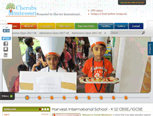 Tablet Screenshot of cherubsmontessori.org